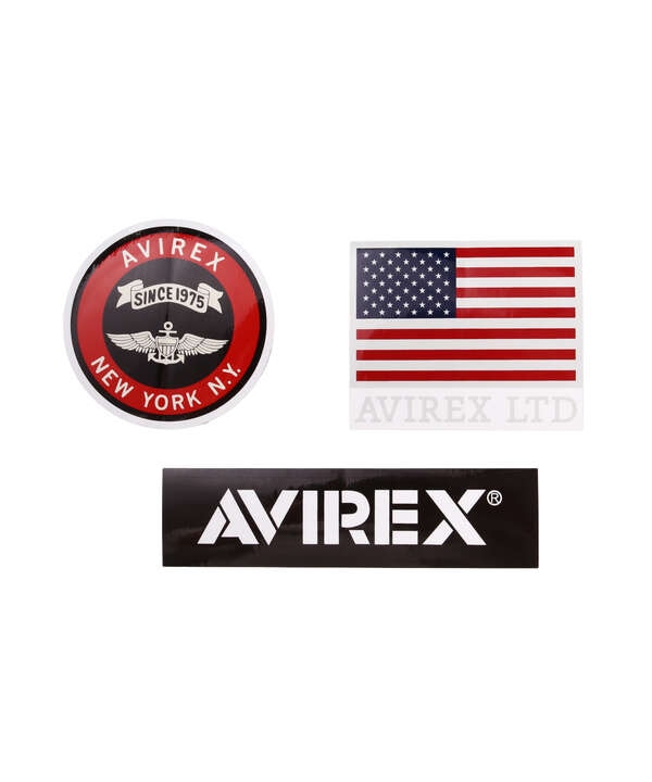 AVIREX SUITCASE STICKER STARS AND STRIPES / アヴィレックス スーツケース ステッカー 星条旗