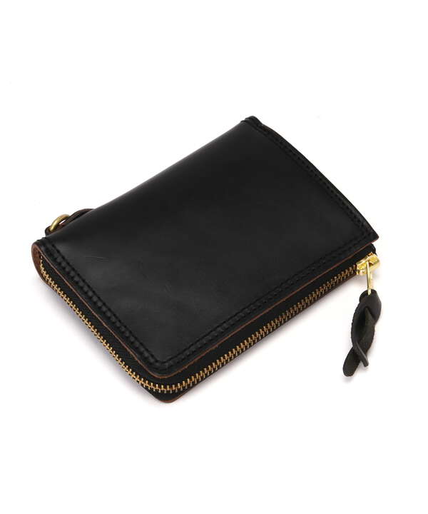 HORWEEN LEATHER L-SHAPED ZIPPER WALLET / ホーウィン レザー Ｌ字ファスナー ウォレット / 