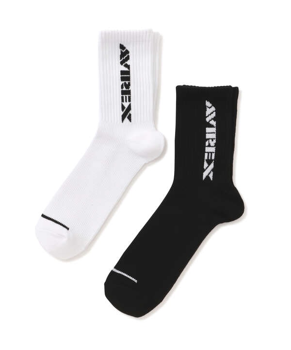 AVIREX LOGO SOX / アヴィレックス ロゴ ソックス（7834972001F020） | AVIREX ( アヴィレックス ...