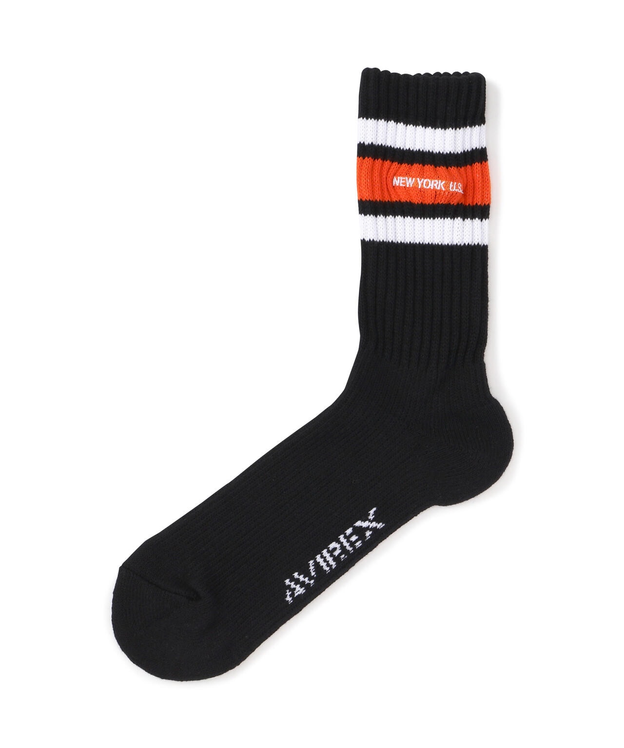 《直営店限定》LINE NEYYORK SOCKS / ライン ニューヨーク ソックス / AVIREX / アヴィレックス