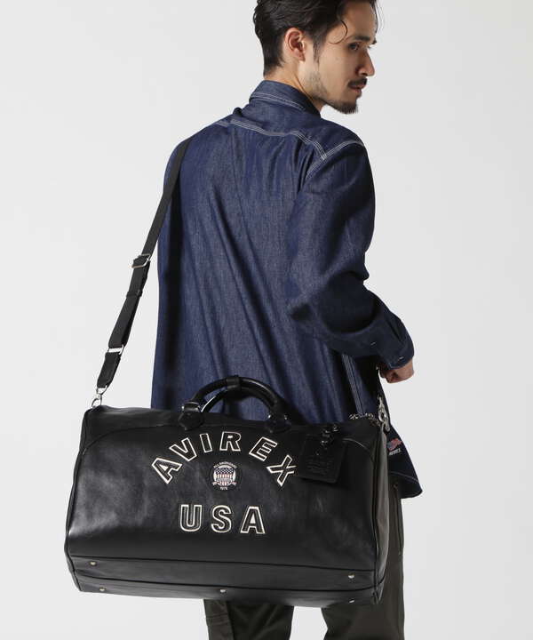 《直営店別注》VARSITY DUFFLE BAG / バーシティ ダッフル バッグ / AVIREX / アヴィレックス