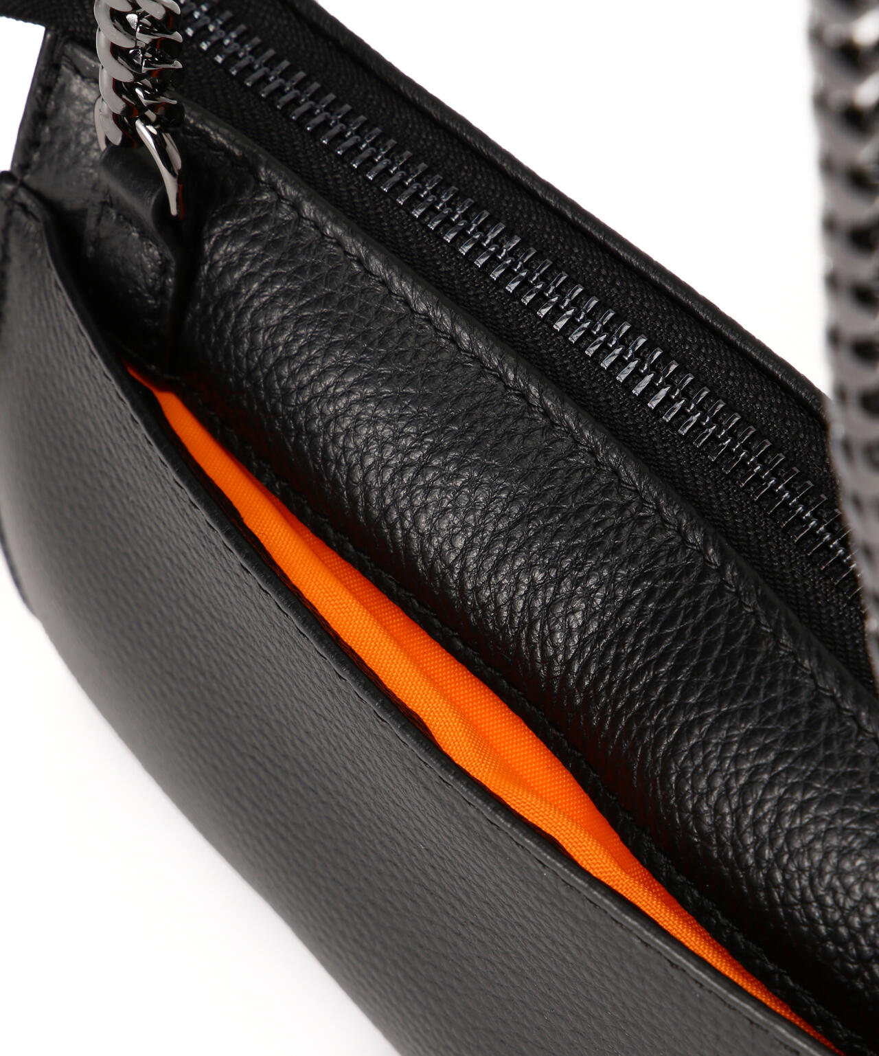 直営店限定】LEATHER CHAIN SHOULDER BAG/レザーチェーンショルダー 