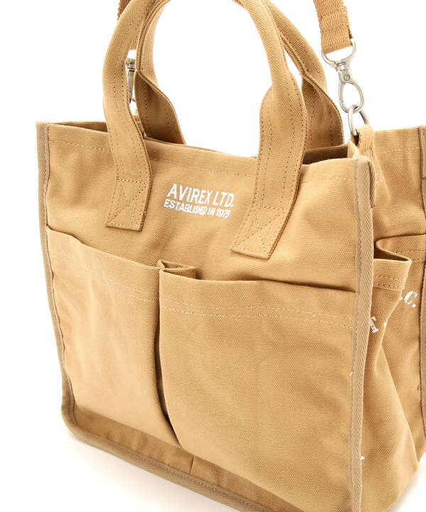 《直営店限定》CANVAS CIRCLE LOGO TOTE BAG/キャンバスサークルロゴ トート