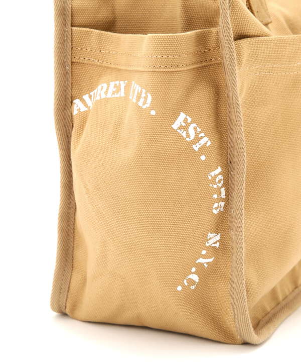 《直営店限定》CANVAS CIRCLE LOGO TOTE BAG/キャンバスサークルロゴ トート