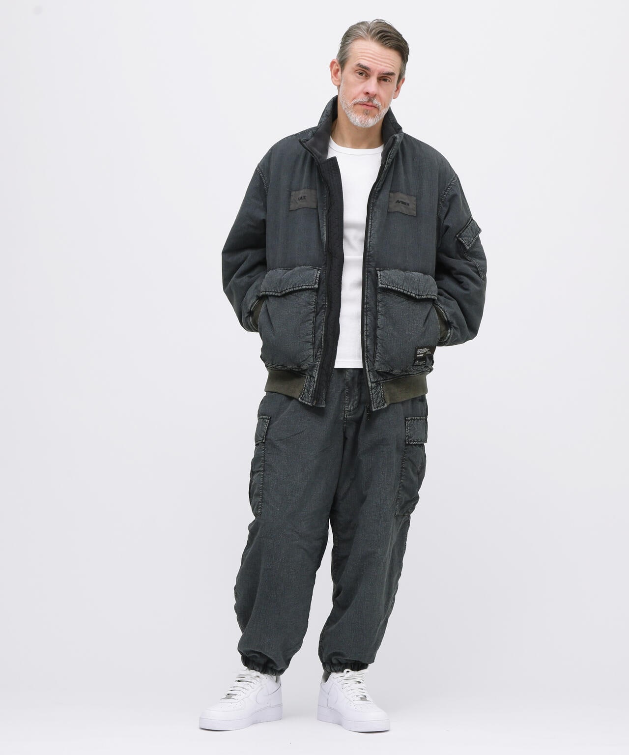 《AVIREX / F.A.T.》TRACK CARGO PANTS / トラック カーゴパンツ / アヴィレックス