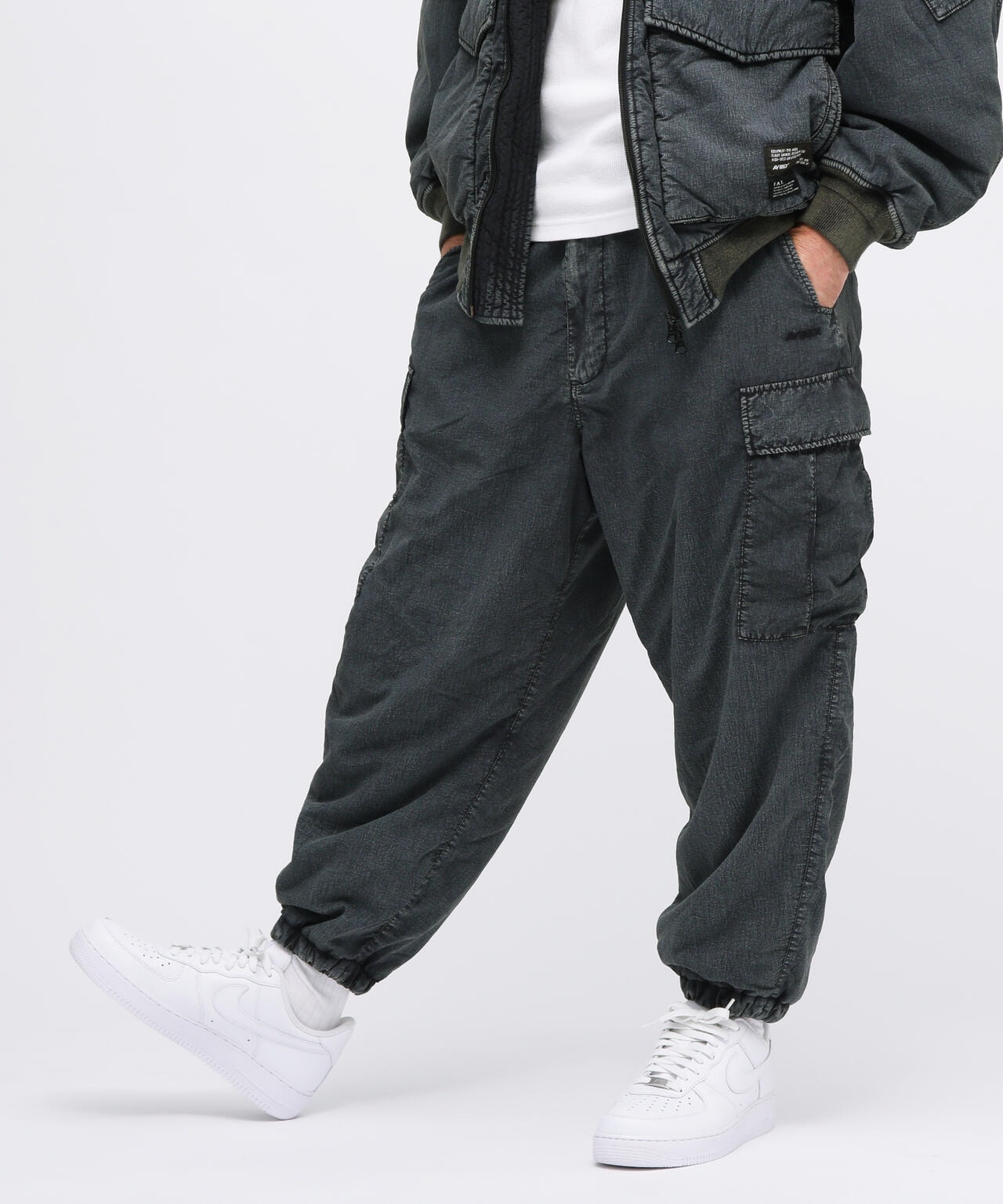 《AVIREX / F.A.T.》TRACK CARGO PANTS / トラック カーゴパンツ / アヴィレックス