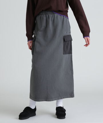 FADE WASH EAST CARGO SKIRT/フェイドウォッシュ イーストカーゴスカート