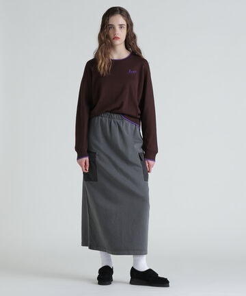 FADE WASH EAST CARGO SKIRT/フェイドウォッシュ イーストカーゴスカート