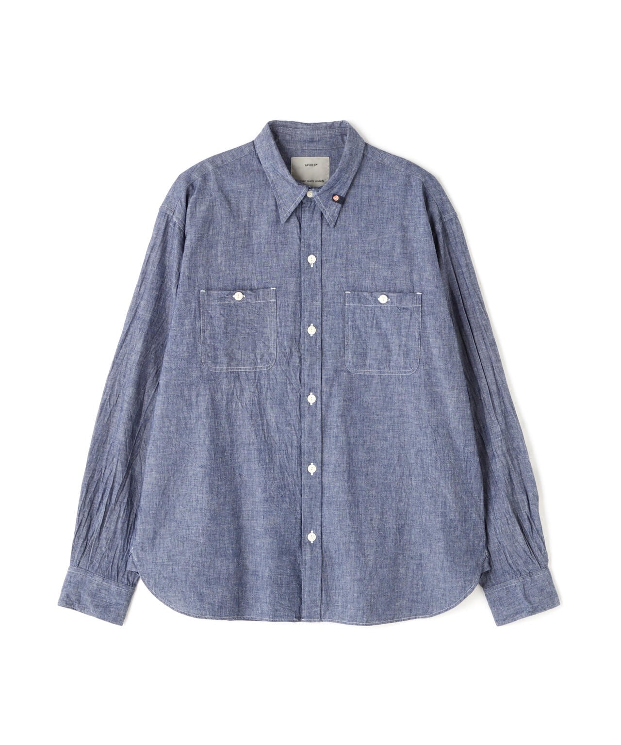 《TFQP by HANDROOM》JAPAN MADE CHAMBRAY SHIRT / ジャパンメイド シャンブレ