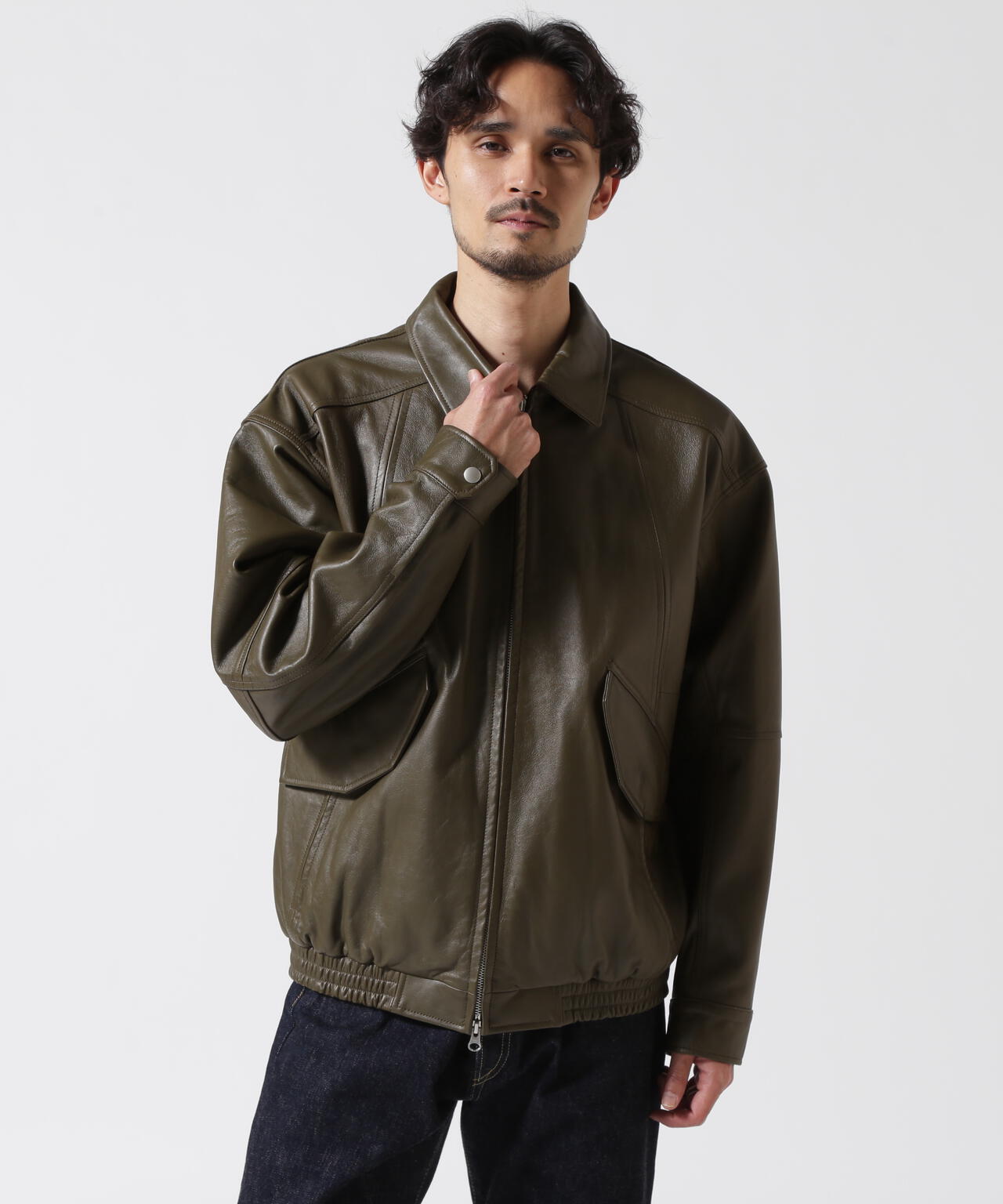 LEATHER CWU BLOUSON / レザー CWU ブルゾン / AVIREX | AVIREX ( アヴィレックス ) | US  ONLINE STORE（US オンラインストア）