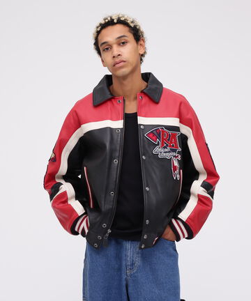 VARSITY JACKET RED AXES / バーシティジャケット レッドアクシズ / AVIREX / アヴィレックス