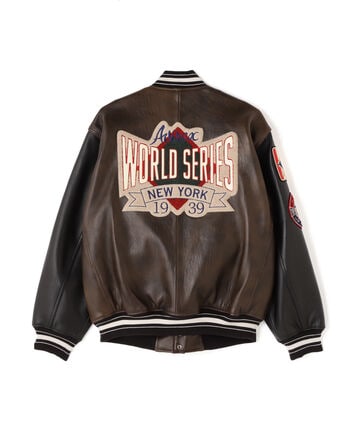 AVIREX × MOANDMOCLOTHING/STADIUM JACKET "WORLD SERIES"