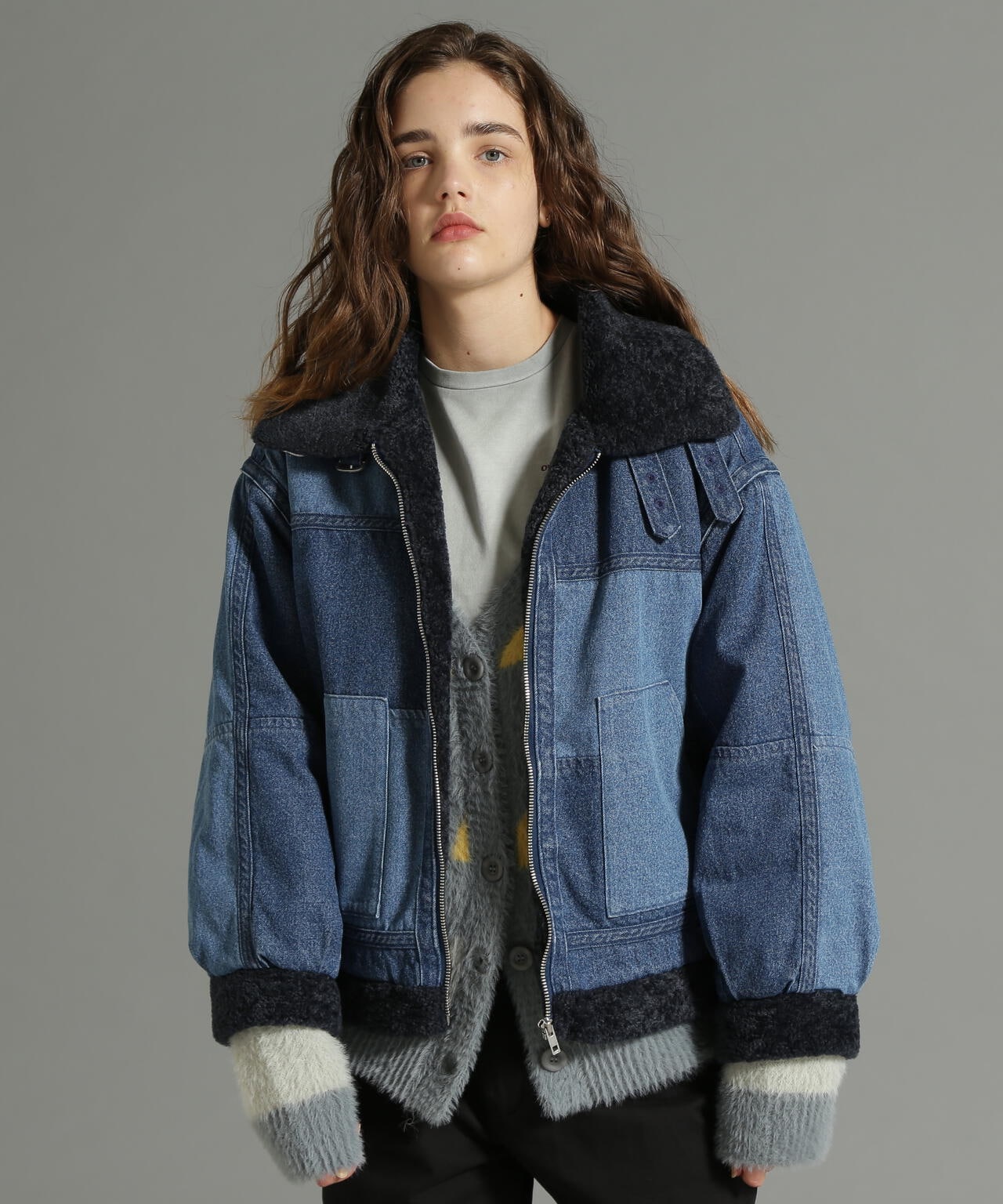 先行予約 12月下旬-1月中旬入荷予定】《WEB LIMITED Belle LINE》DENIM B-3 JACKET/デニムB-3 |  AVIREX ( アヴィレックス ) | US ONLINE STORE（US オンラインストア）