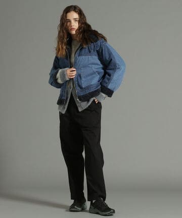 【先行予約 12月下旬-1月中旬入荷予定】《WEB LIMITED Belle LINE》DENIM B-3 JACKET/デニムB-3