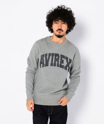 《DAILY/デイリー》DAILY L/S CREW NECK SWEAT LOGOデイリー ロングスリーブ クルーネック スウェット 