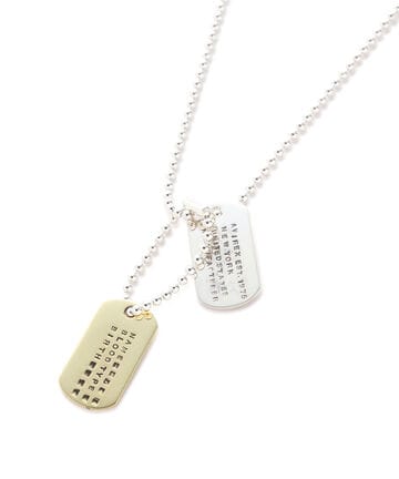 《AVIREX by J.H.M》"SURPLUS" DOGTAG NECKLESS / "サープラス" ドッグタグ ネックレス / 