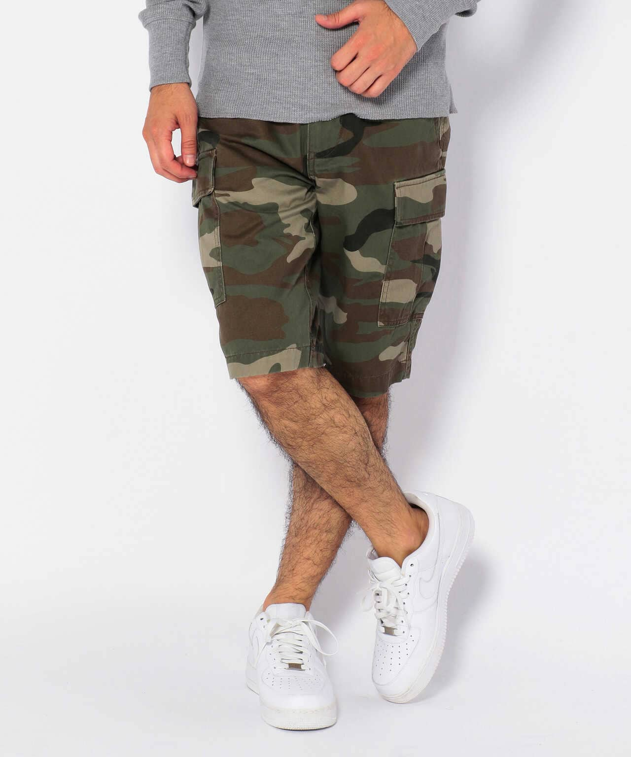 カモフラージュ ファティーグ ショーツ/ CAMOUFLAGE FATIGUE SHORTS