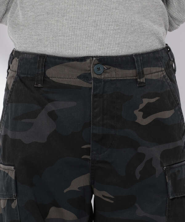 カモフラージュ ファティーグ クロップド パンツ/ CAMOUFLAGE FATIGUE CROPPED PANTS