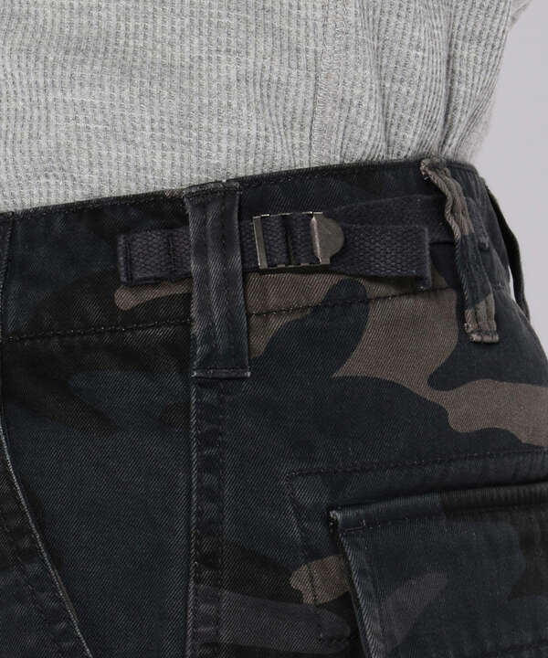 カモフラージュ ファティーグ クロップド パンツ/ CAMOUFLAGE FATIGUE CROPPED PANTS