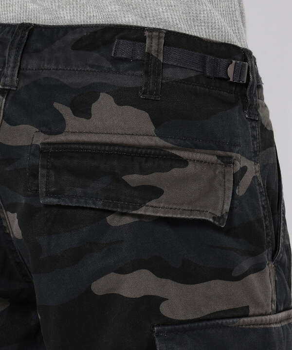 カモフラージュ ファティーグ クロップド パンツ/ CAMOUFLAGE FATIGUE CROPPED PANTS