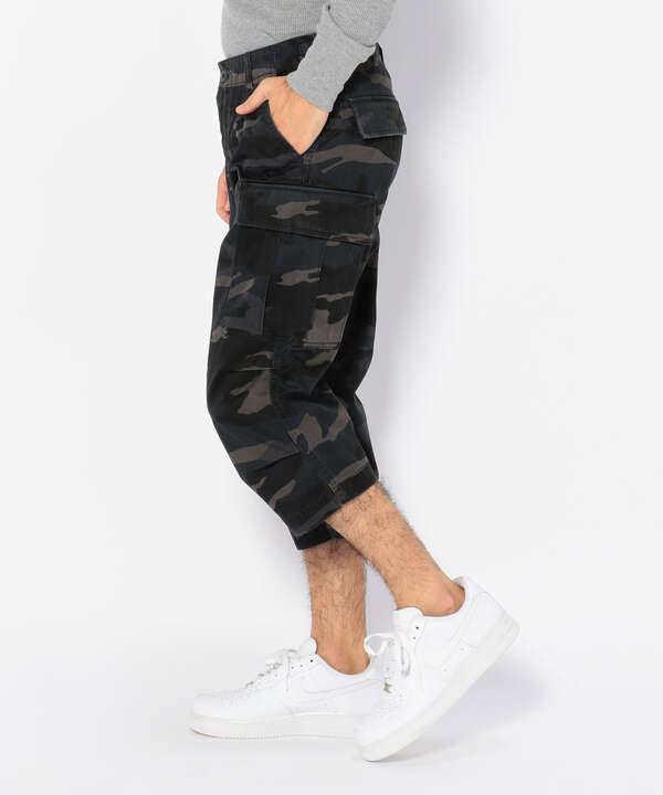 カモフラージュ ファティーグ クロップド パンツ/ CAMOUFLAGE FATIGUE CROPPED PANTS