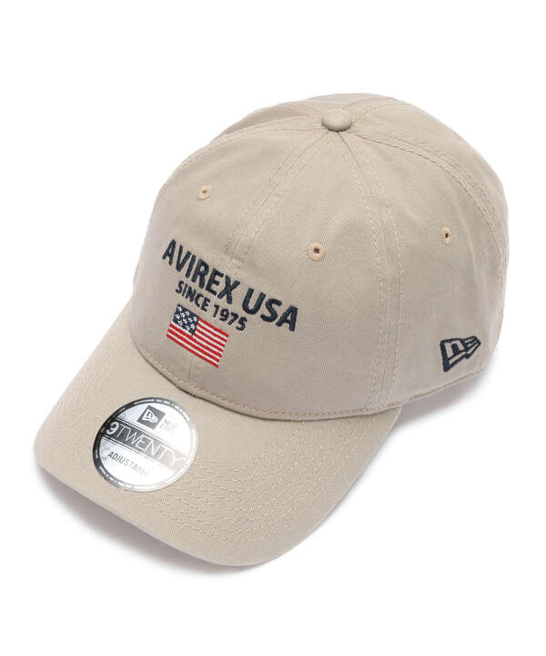 直営店限定/×ニューエラ ポロキャップ USA国旗/ AVIREX×NEW ERA 9TWENTY POLO CAP