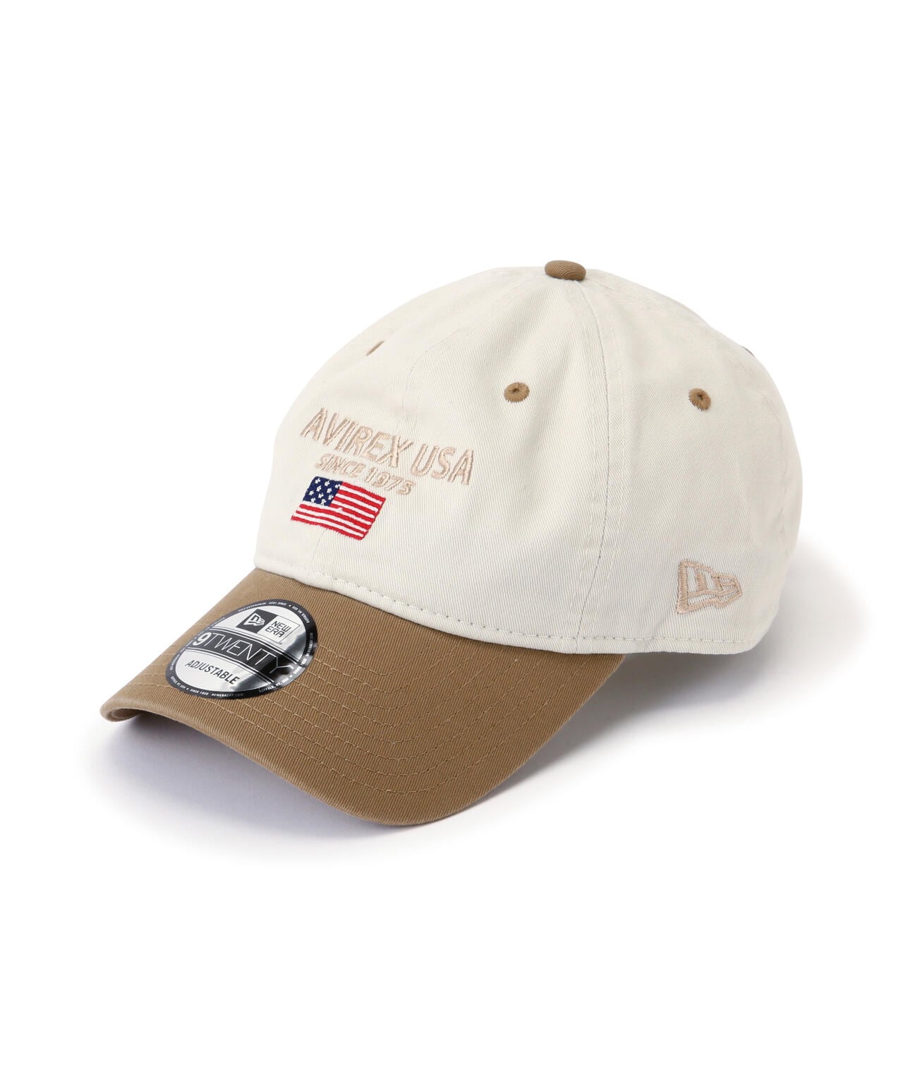 直営店限定/×ニューエラ ポロキャップ USA国旗/ AVIREX×NEW ERA 9TWENTY POLO CAP