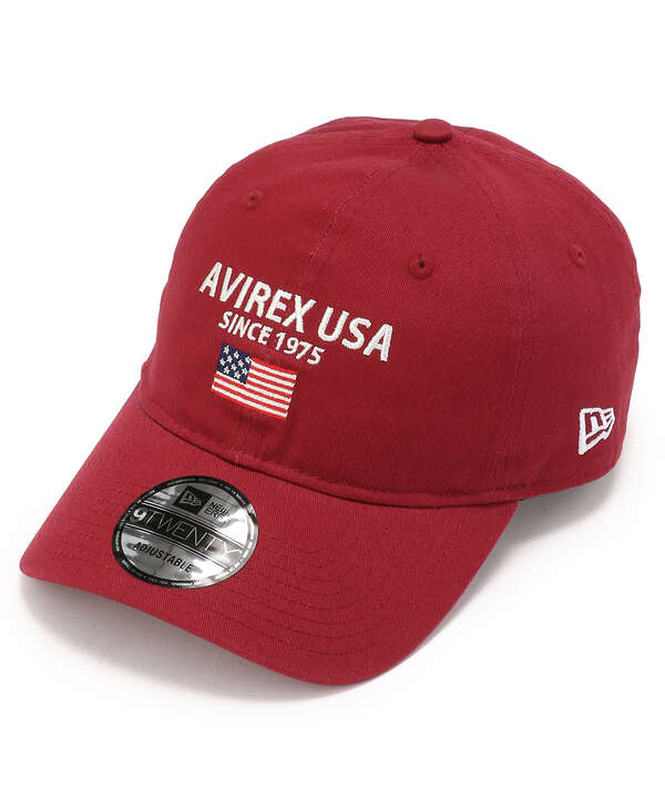 直営店限定/×ニューエラ ポロキャップ USA国旗/ AVIREX×NEW ERA