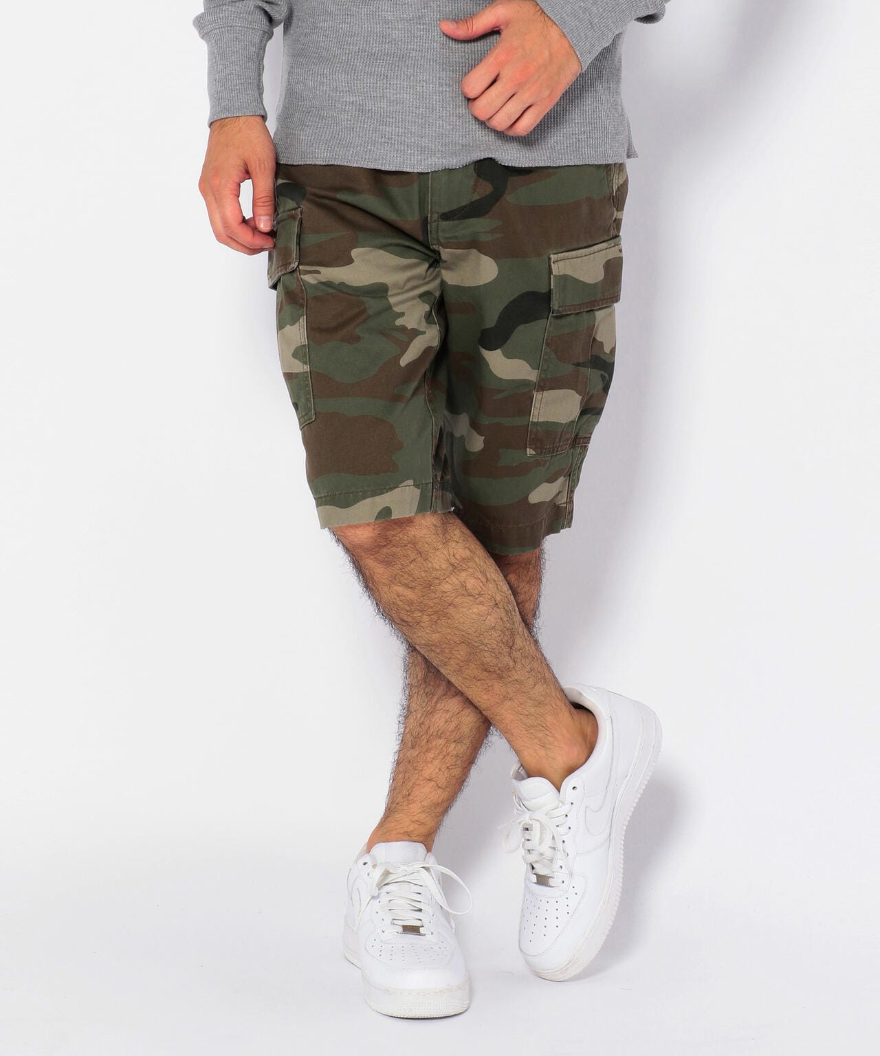 カモフラージュ ファティーグ ショーツ/ CAMOUFLAGE FATIGUE SHORTS