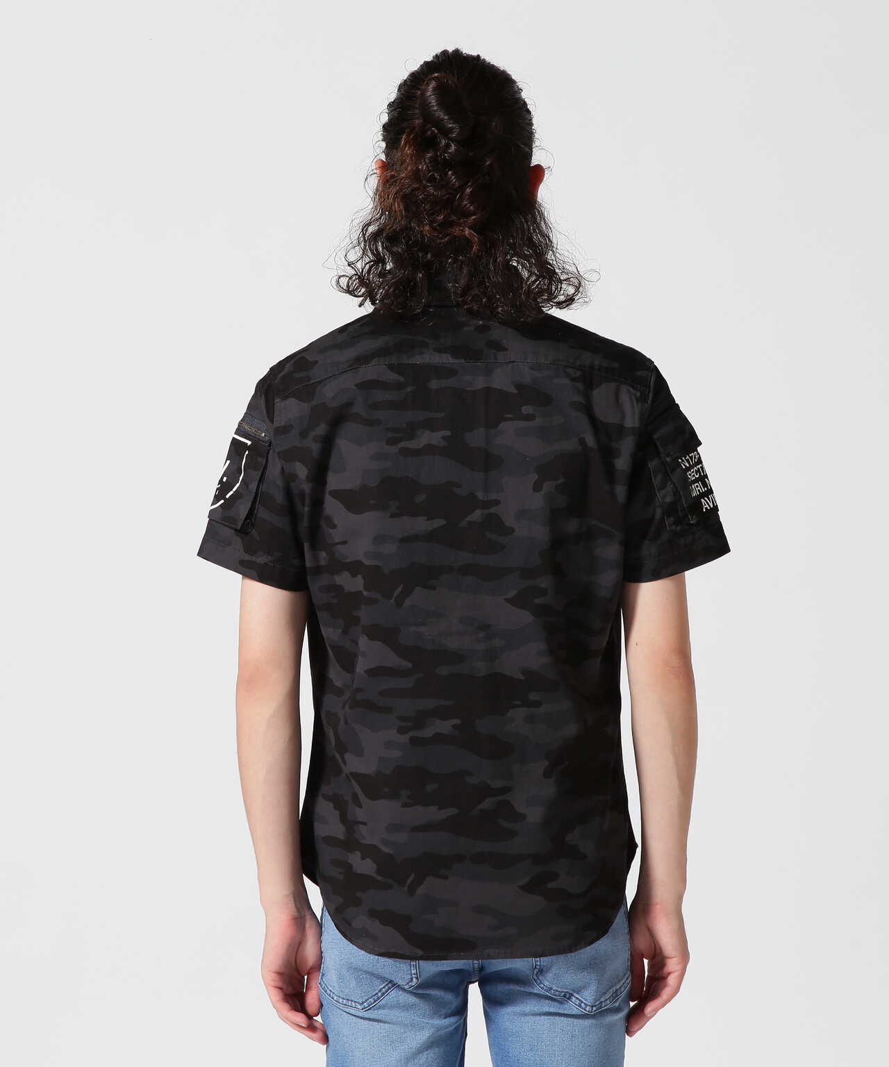 半袖ファティーグ カーキシャツ/S/S FATIGUE KHAKI SHIRT | AVIREX  