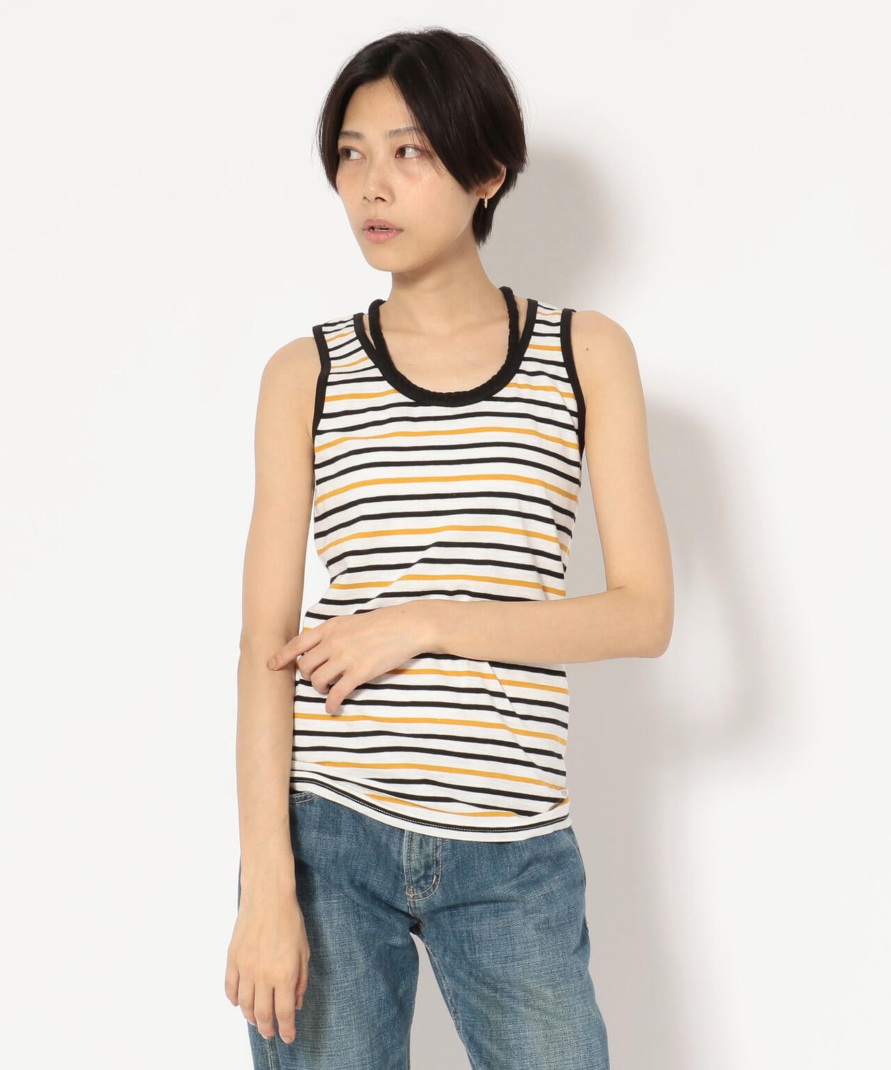 ブレード タンクトップ/BRAID TANK TOP