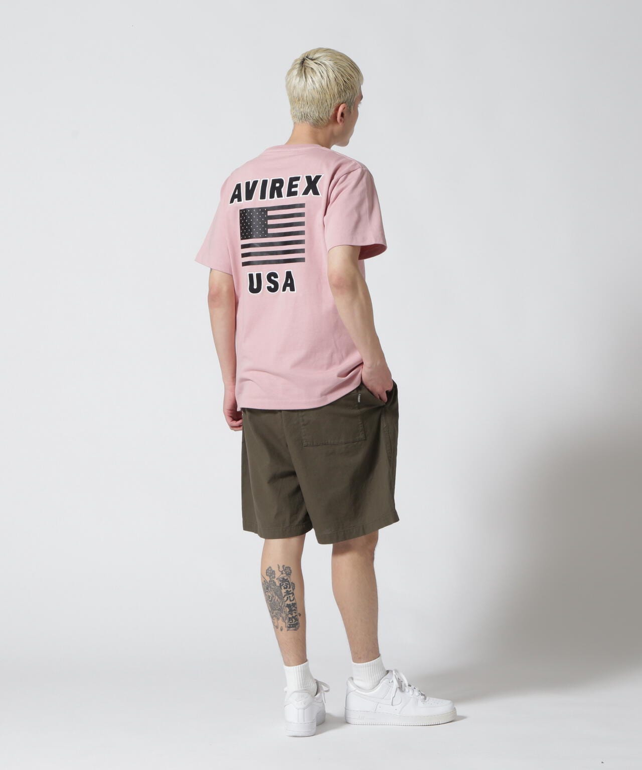 WEB&DEPOT限定》S/S CREW NECK T STAR SPANGLED BANNER/クルー