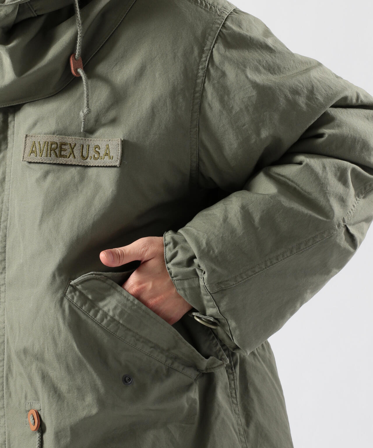 WEB&DEPOT限定】AVIREX/アヴィレックス/M-65 ジャケット/モッズコート