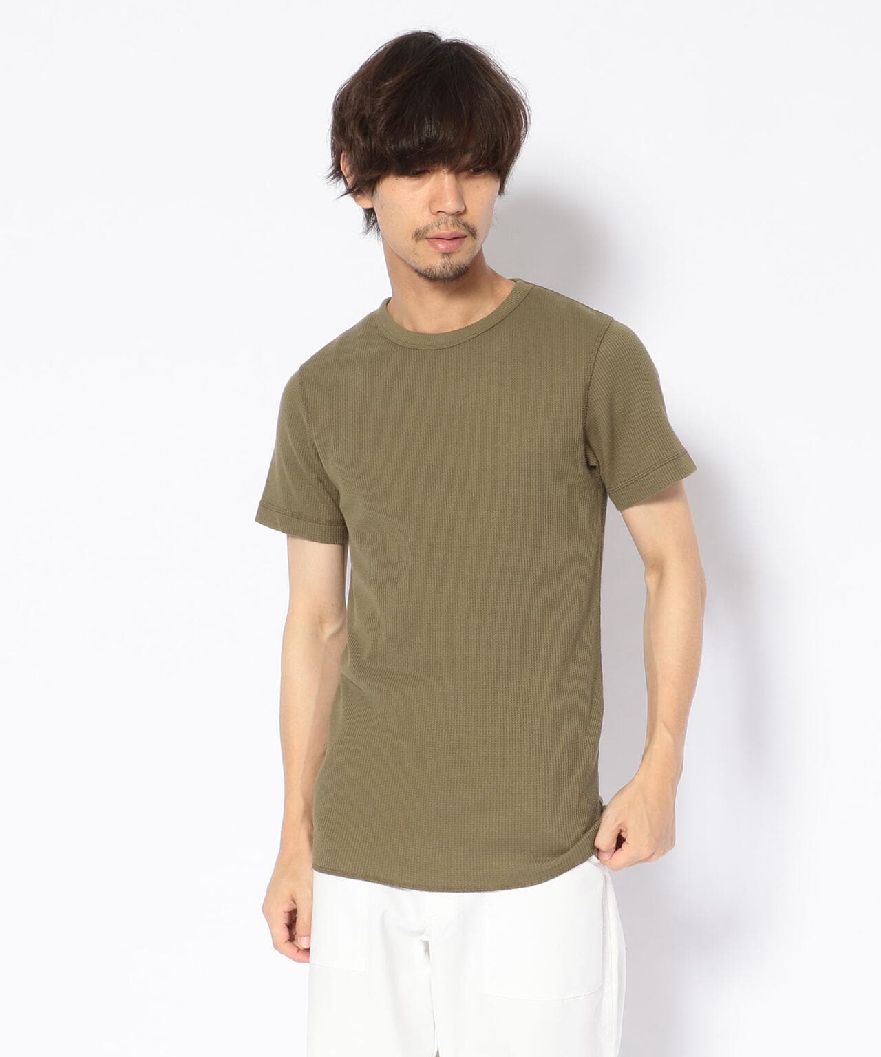 AVIREX/アヴィレックス/デイリー 半袖 サーマル クルーネック Ｔシャツ