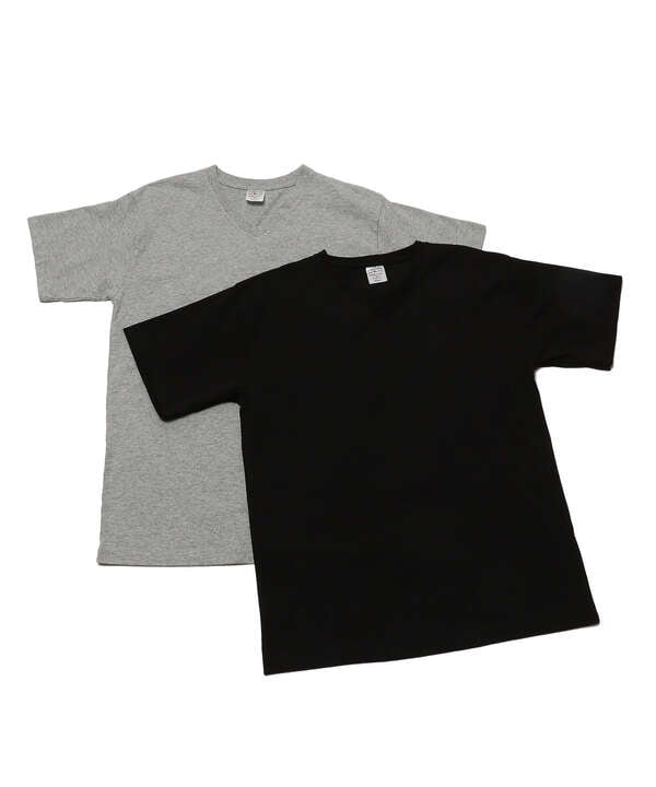 《DAILY/デイリー》DAILY 2-PACK V NECK TEE/デイリー2パック Vネック半袖Tシャツ