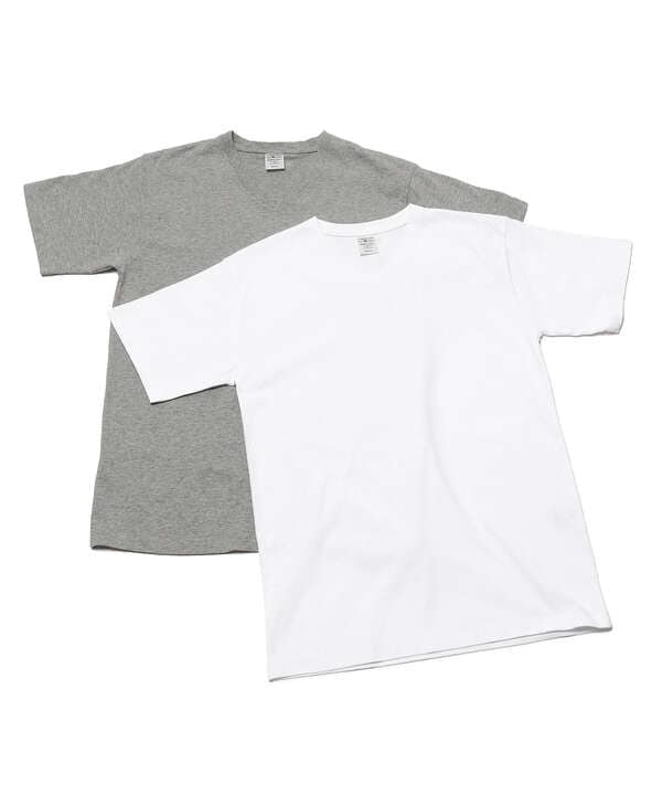 《DAILY/デイリー》DAILY 2-PACK V NECK TEE/デイリー2パック Vネック半袖Tシャツ