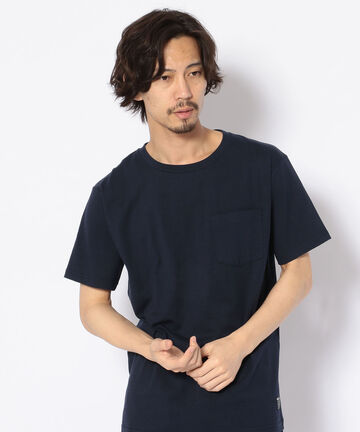 【直営店限定】クルーネック ポケットTシャツ/POCKET T-SHIRT