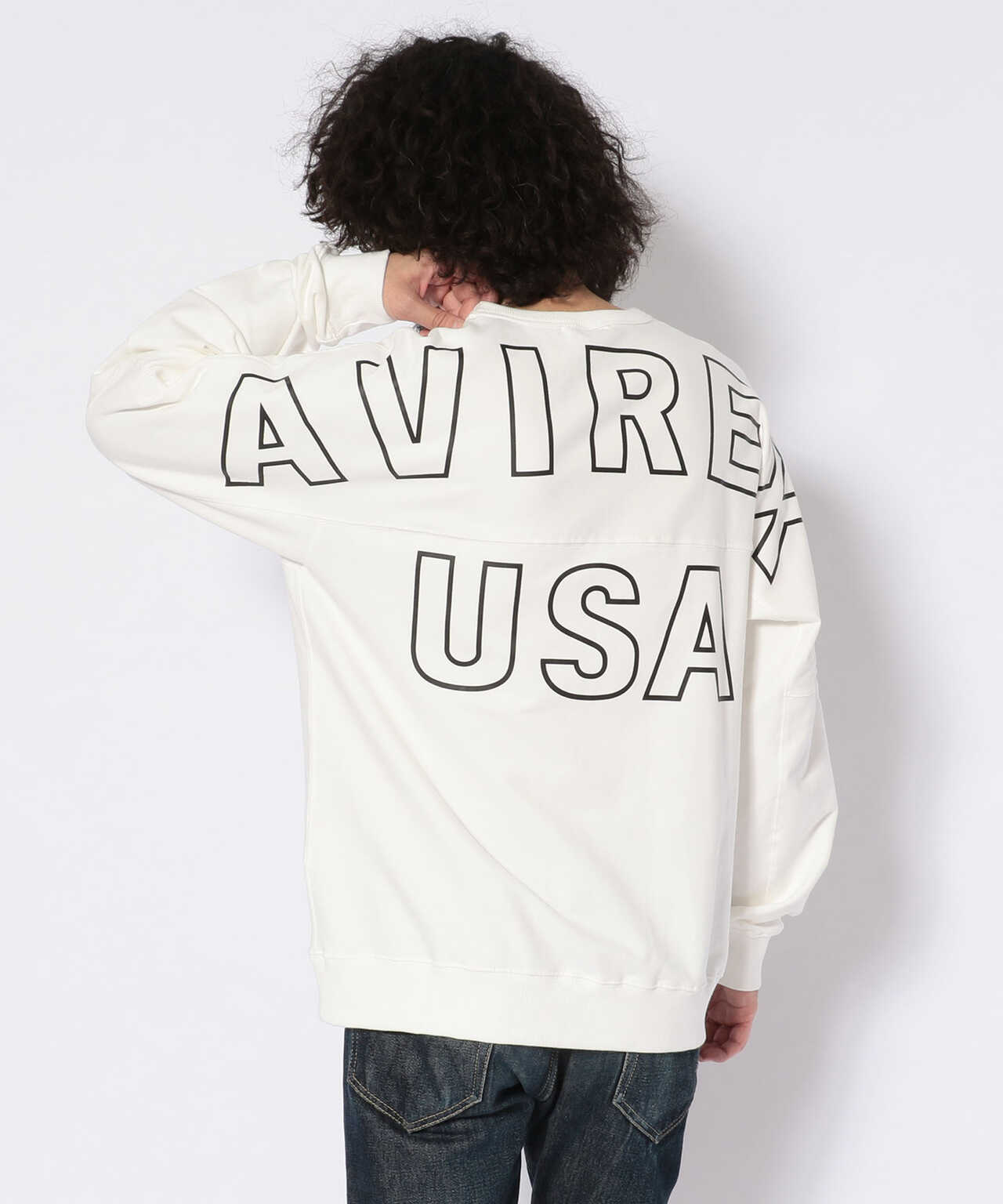 ビッグ ロゴ スウェット 19/BIG LOGO CREW NECK SWEAT | AVIREX