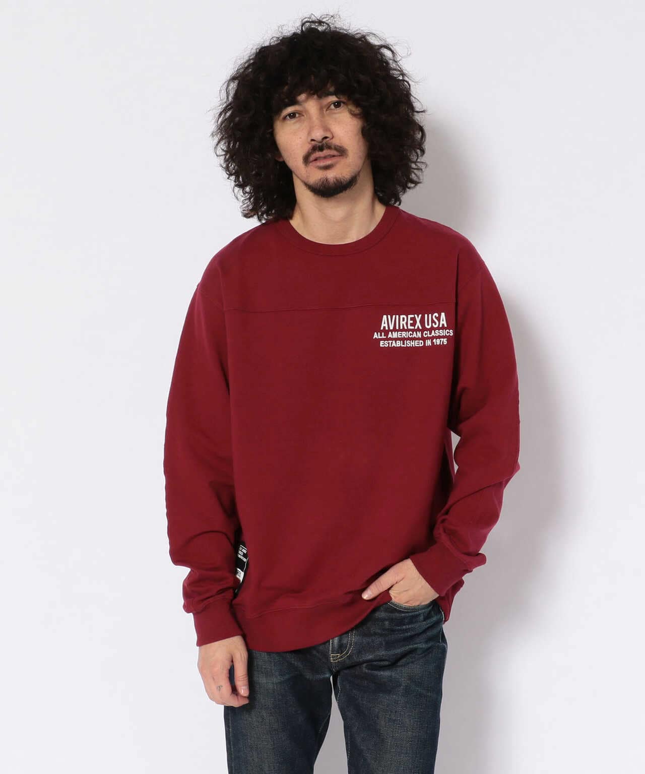 ビッグ ロゴ スウェット 19/BIG LOGO CREW NECK SWEAT | AVIREX