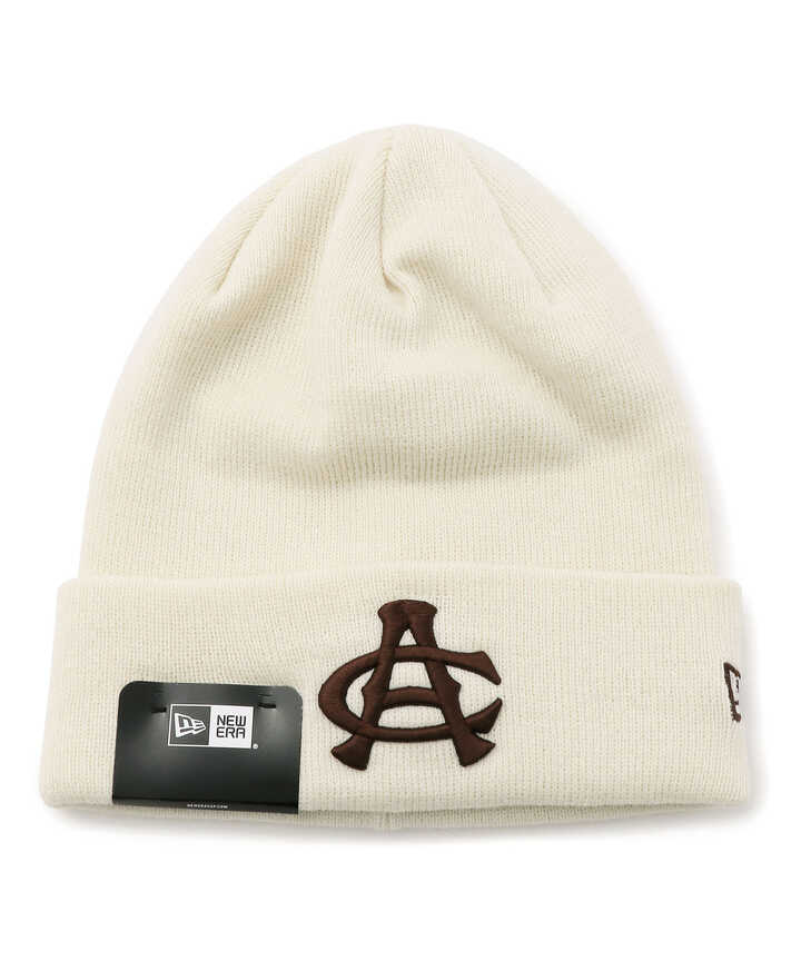 【×NEW ERA】ベーシック カフ ニットキャップ AC刺繍/BASIC CUFF KNIT CAP AC/ニューエラ