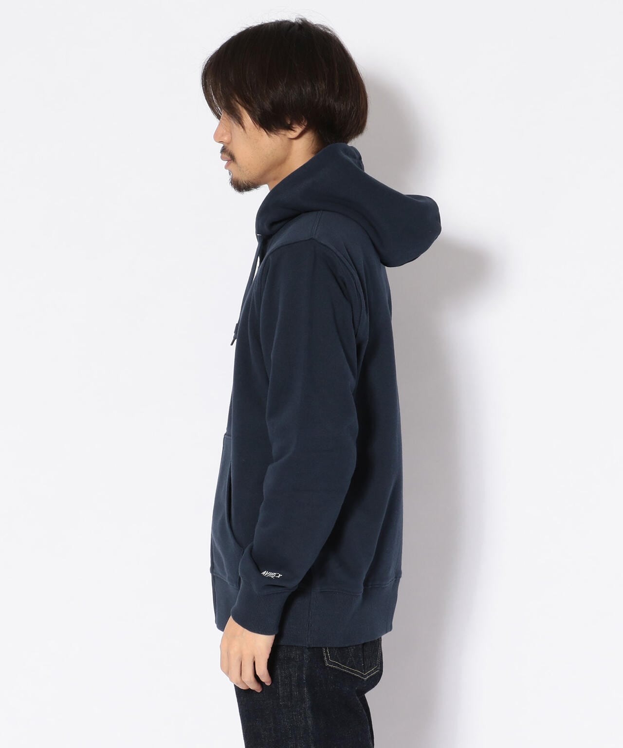 DAILY/デイリー》ZIP PARKA/無地 ジップパーカー デイリーウェア 