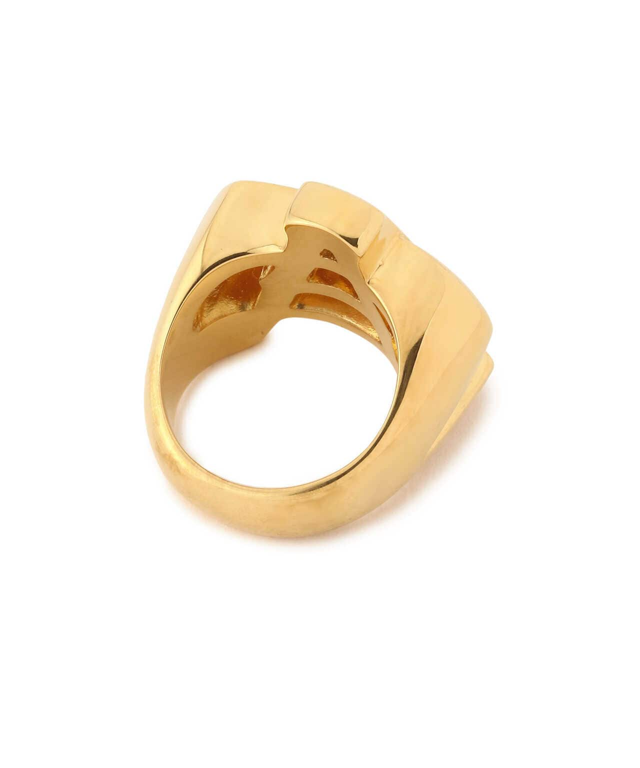 AC ロゴ リング/AC LOGO RING GOLDメッキ | AVIREX ( アヴィレックス