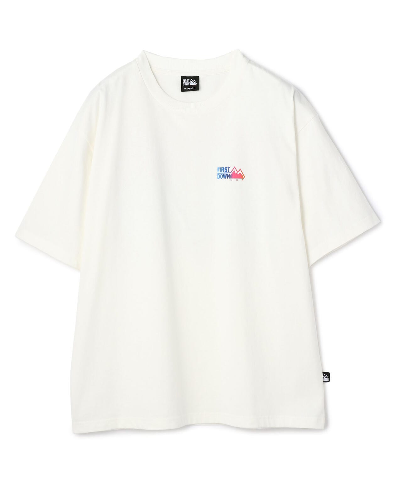 FIRSTDOWN/ファーストダウン/カラーロゴTシャツ/Color Logo S/S tee