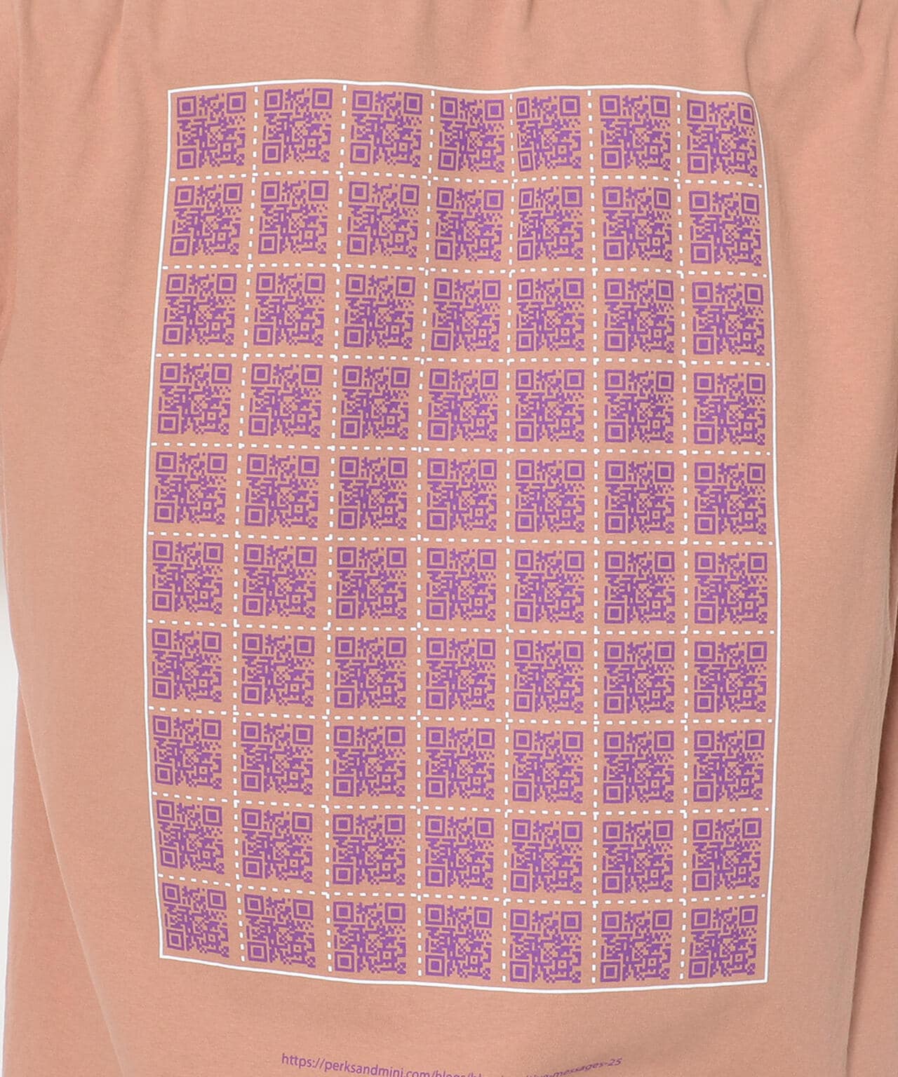 A Positive Message/ポジティブメッセージ/POZ MEZ EYE QR CODE SS TEE