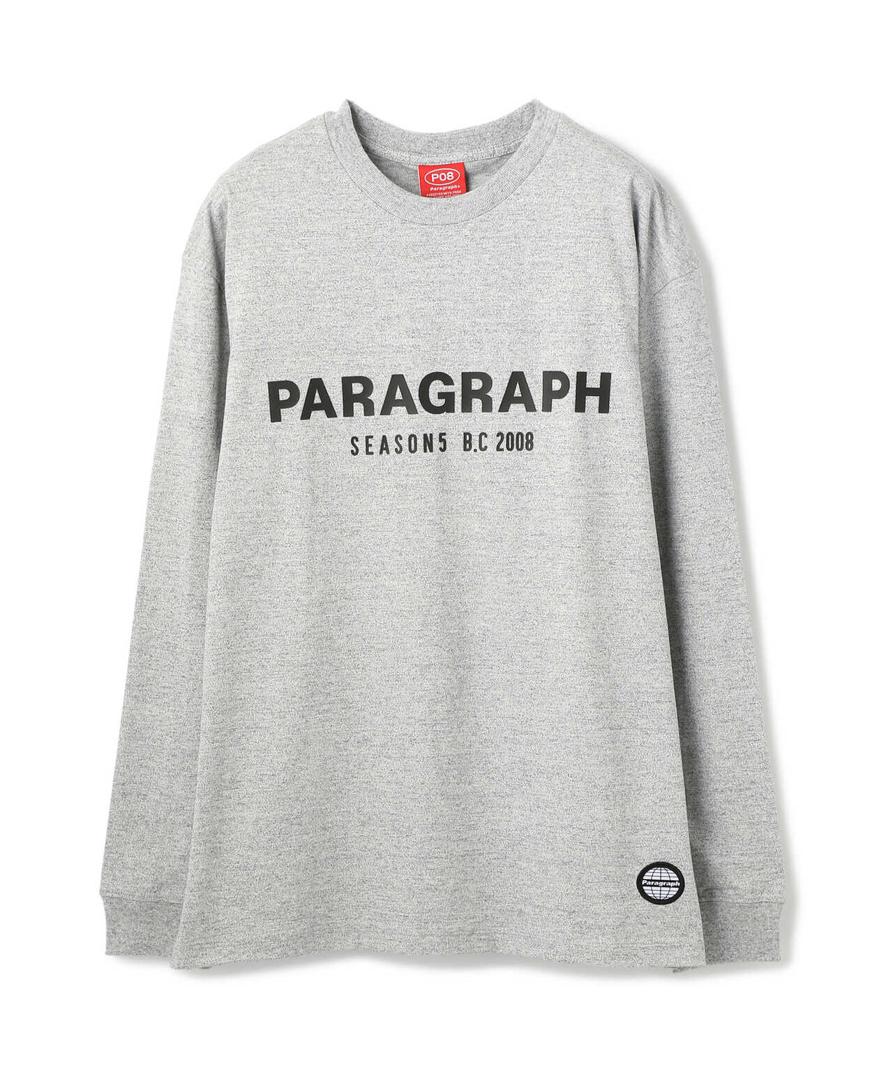 Paragraph/パラグラフ/ロゴプリントロングスリーブTシャツ/Seasons L/S Tee