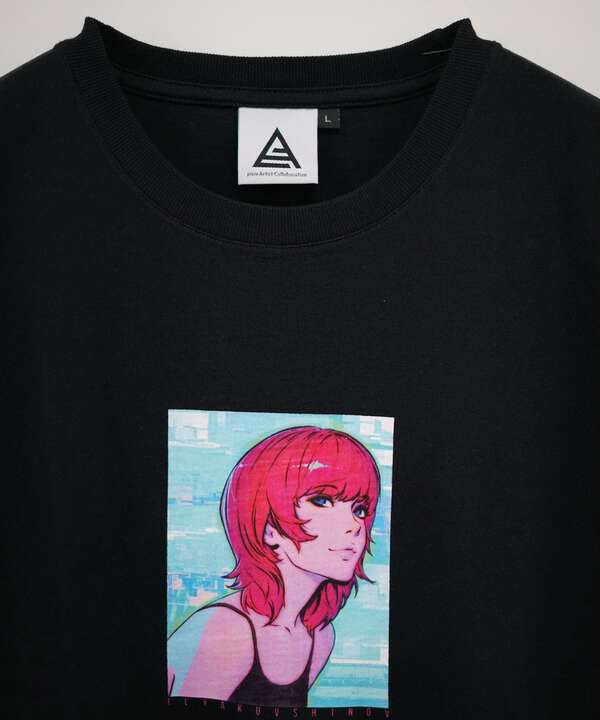 LHP×ILYA KUVSHINOV/エルエイチピー×イリヤ・クブシノブ/ プリントTシャツ