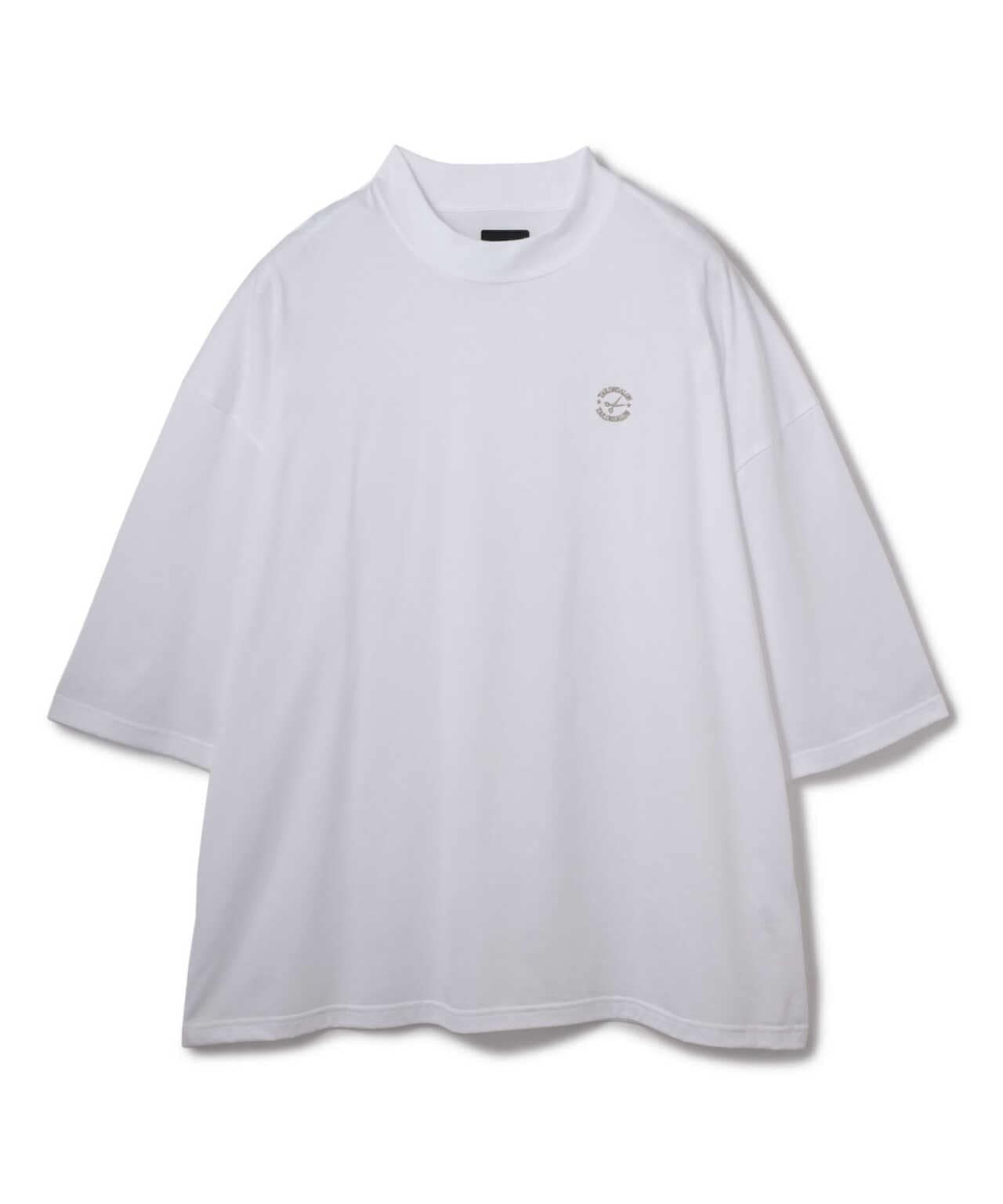 DankeSchon/ダンケシェーン/ショートモックネックTシャツ