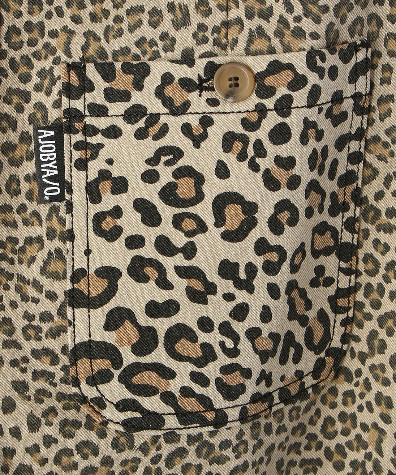 AJOBYAJO/アジョバイアジョ/Twofold Leopard Shorts/レオパード