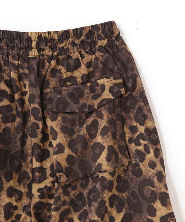 ALWAYS OUT OF STOCK/オールウェイズアウトオブストック/SWITCHED LEOPARD SHORTS/レオパードショーツ