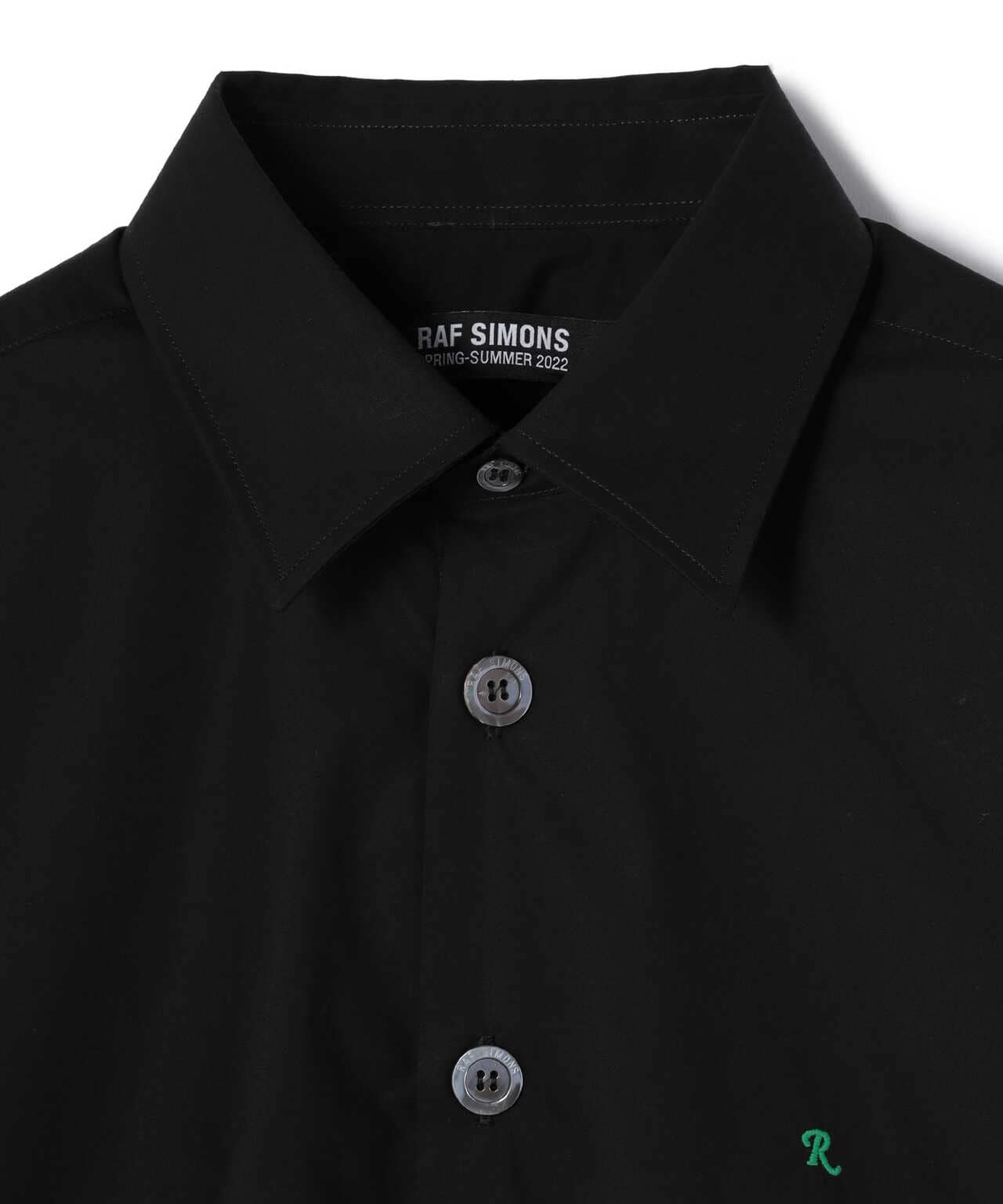 RAFSIMONS/ラフシモンズ/Grimcrawler Embroidery Shirt/半袖シャツ